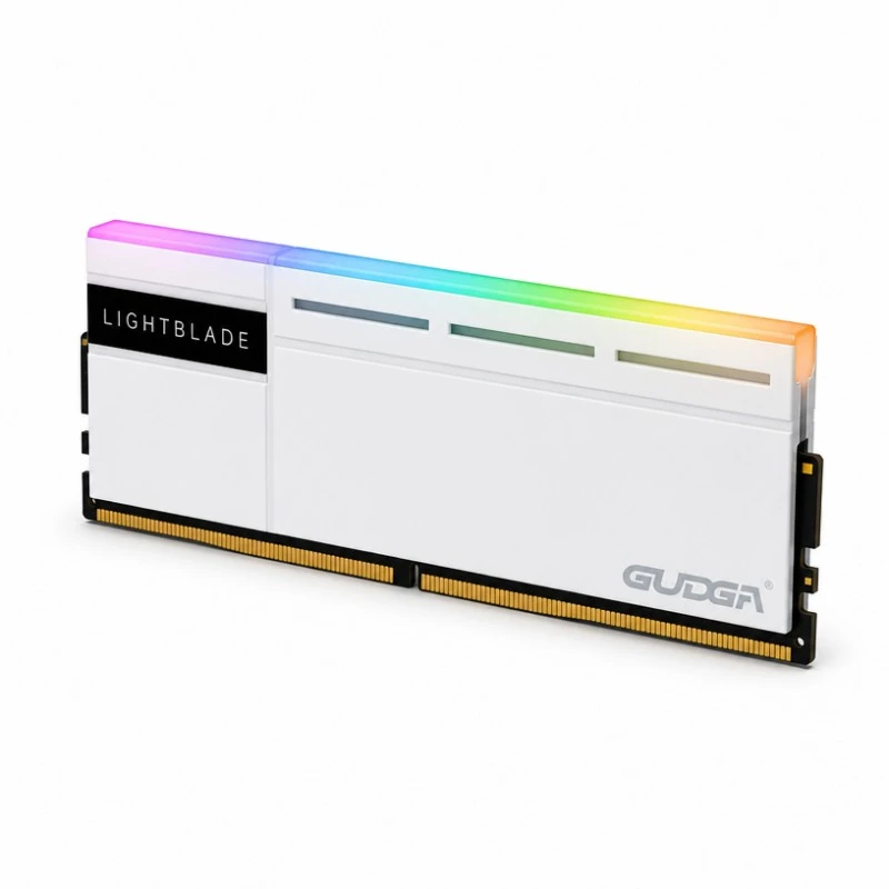 Módulo de memoria de escritorio con disipador térmico DDR5 RGB UDIMM RAM sin ECC